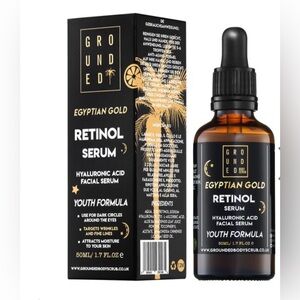 Egyptian Gold Anti Ageing (1%) Retinol Face Serum with Hyaluronic Acid